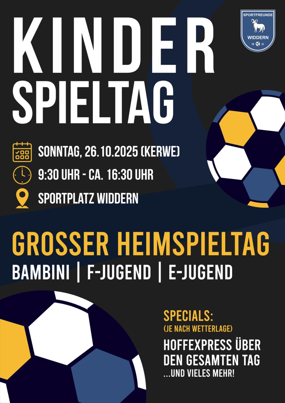 Kinderspieltag flyer